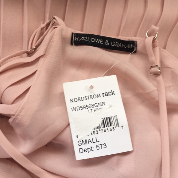 NEW! Harlowe & Graham Pleated Blouse - Picture 4 of 5